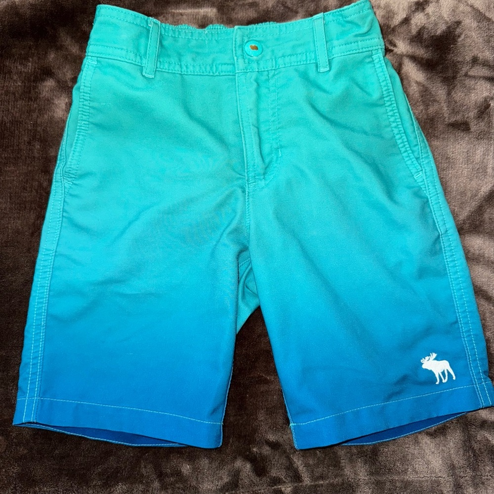 Abercrombie & Fitch Blue Swim Trunks Classic Design